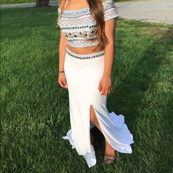 Alyce Paris two piece dresss - Picture 3 of 5